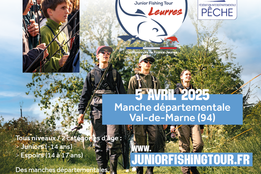 1ère manche du Junior Fishing Tour !
