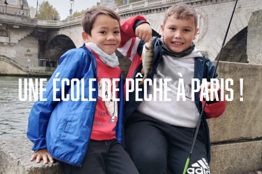Découvrez notre école de pêche à Paris